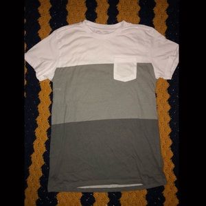 Multi Color Tee w Pocket